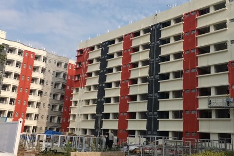 深圳大洋第二生活区5-6栋宿舍二次装修工程