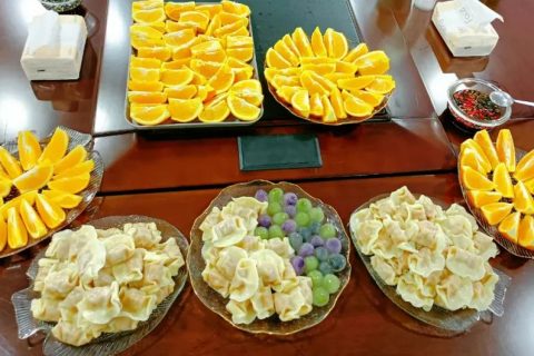 冬至吃饺子，情暖员工心~